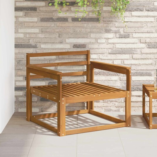 vidaXL Ute Midt Sofa Naturlig