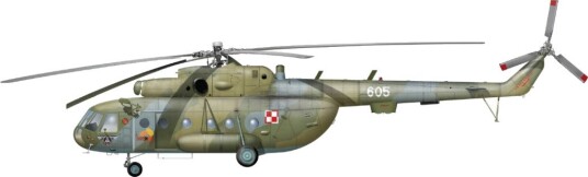 IBG Mi-17 Polske Luftforsvaret Modellfly - 1:72