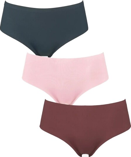 Missya Seamless Tai 3 Pack   BROWN   M