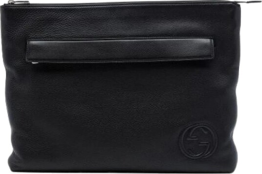 Gucci Vintage Dame Pre owned Svart ONE SIZE, Gucci Vintage Dame Pre owned Svart ONE SIZE,
