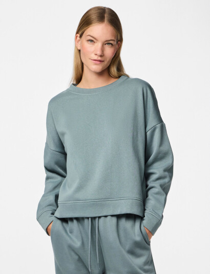 Pieces Pcchilli Ls Sweat Noos Bc - Blue - XS Pieces Pcchilli Ls Sweat Noos Bc - Blue - XS