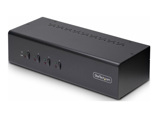 Startech.Com 4-Port Dual-Monitor Displayport Kvm Switch, 4K 60Hz, 2X Usb 5Gbps Hub Ports, 2X Usb 2.0 Hid Ports, Hotkey And Push-Button Switching, Taa Compliant - 3.5Mm Audio, Hdcp (P4dd46a2-Kvm-Switch) - Kvm / Lydsvitsj - 4 X Kvm/Lyd/Usb - 1 Lokalbr Startech.Com 4-Port Dual-Monitor Displayport Kvm Switch, 4K 60Hz, 2X Usb 5Gbps Hub Ports, 2X Usb 2.0 Hid Ports, Hotkey And Push-Button Switching, Taa Compliant - 3.5Mm Audio, Hdcp (P4dd46a2-Kvm-Switch) - Kvm / Lydsvitsj - 4 X Kvm/Lyd/Usb - 1 Lokalbr