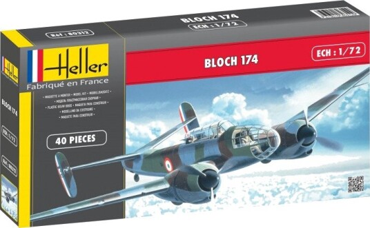 Heller Bloch 174 Modellfly Byggesett 1:72