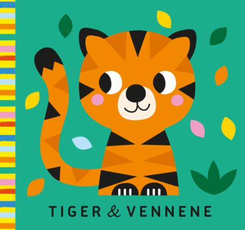 Tiger & vennene : tøybok med bitering og knitrende sider