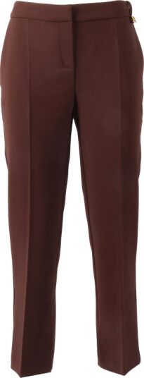 Elisabetta Franchi Dame Bukser Brun M,