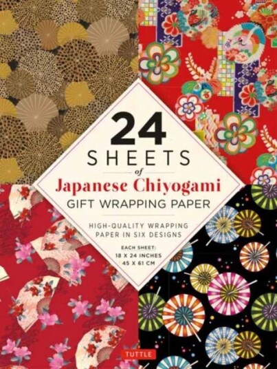 Chiyogami Patterns Gift Wrapping Paper - 24 Sheets av Tuttle Publishing Chiyogami Patterns Gift Wrapping Paper - 24 Sheets av Tuttle Publishing