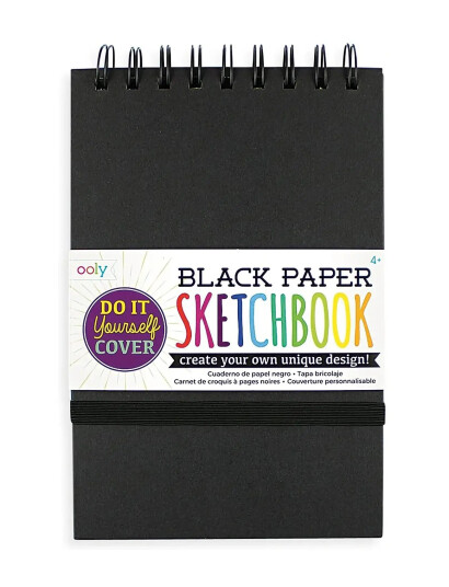Ooly Skissebok Diy Black 13x19cm Black One Size