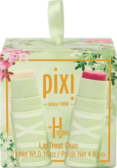 Pixi +Hydra Liptreat Duo Ornament Kit CLEAR & ROSETTE One Size