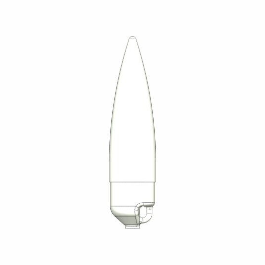 Klima Rakett nesekjegle 26mm - Hvit