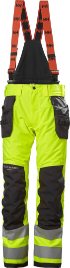 HH Workwear Workwear Helly Hansen Alna 2.0 Hi Vis Vanntett Håndverker Skallbukse Med Seler Kl 2 C60 HH Workwear Workwear Helly Hansen Alna 2.0 Hi Vis Vanntett Håndverker Skallbukse Med Seler Kl 2 C60