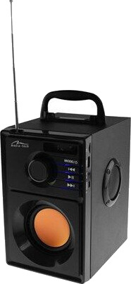 Media-Tech MT3145 Bluetooth Høyttaler 15W Bærbar Svart