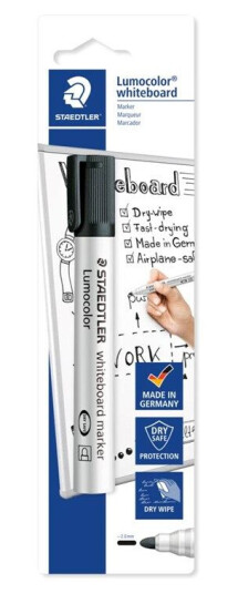 Staedtler Whiteboard marker Lumo. Svart bc Staedtler Whiteboard marker Lumo. Svart bc