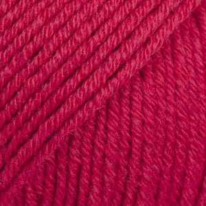 Drops Cotton Merino Garn Unicolor 06 Rød Drops Cotton Merino Garn Unicolor 06 Rød