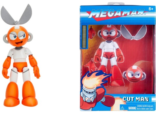 Jada Mega Man Actionfigur Cut Man 11 cm Jada Mega Man Actionfigur Cut Man 11 cm