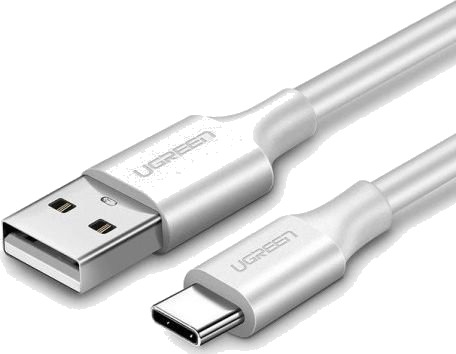 Usb-Kabel Ugreen Usb-A Til Usb-C 0,25 M Hvit 60119