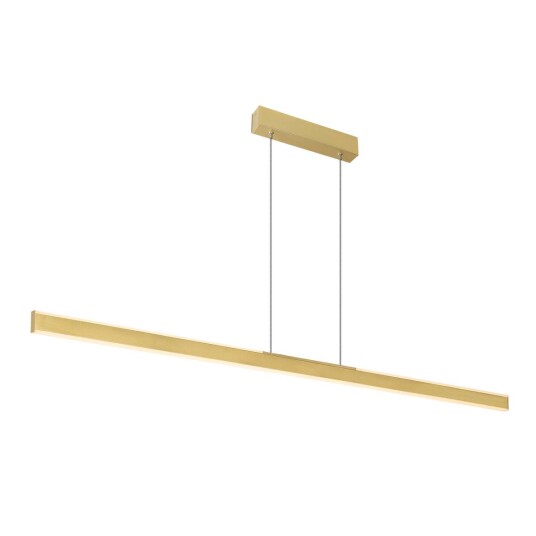 One linear 140 cm takpendel opp/ned lys 35W 2700/3000 Kelvin - Dimbar - Messing