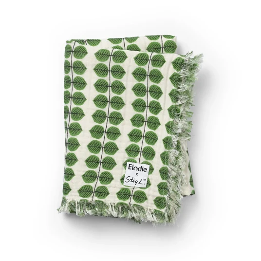 Elodie Details Soft Cotton Blanket - Monogram