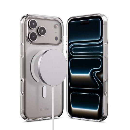 Crong Clear MagSafe Deksel til iPhone 17 Pro Max Gjennomsiktig Crong Clear MagSafe Deksel til iPhone 17 Pro Max Gjennomsiktig