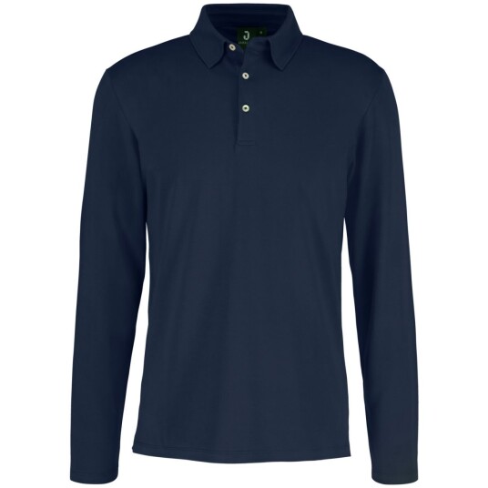 JOBELINE Pique herre Malme lang arm; Størrelse XL; Navy JOBELINE Pique herre Malme lang arm; Størrelse XL; Navy