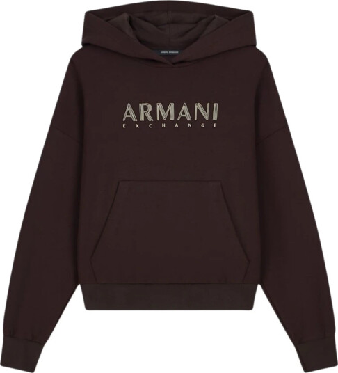 Armani Exchange Dame Gensere & Hettegensere Brun M,