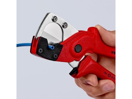 Saks 4-20 Mm For Flerlags Og Pneumatiske Slanger, Knipex (90 10 185 Sb) Saks 4-20 Mm For Flerlags Og Pneumatiske Slanger, Knipex (90 10 185 Sb)