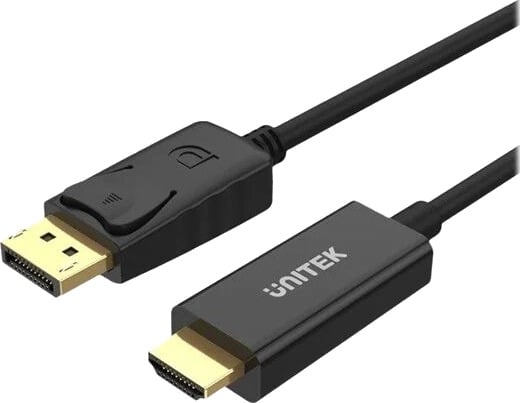 Unitek DisplayPort HDMI Adapterkabel 1.8m Y 5118CA BOX Unitek DisplayPort HDMI Adapterkabel 1.8m Y 5118CA BOX