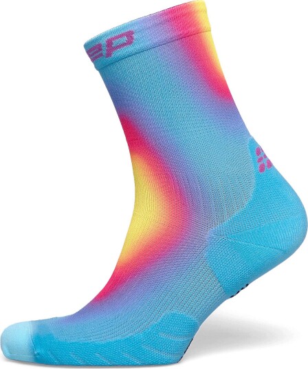 CEP Core Run Edt. Gradient Socks Mid Cut 5.0   BLUE/YELLOW   IV