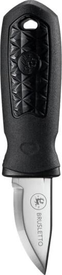 Brusletto Kongla allroundkniv 15,5 cm sort, kompakt turkniv