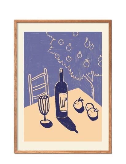 PSTR Studio Pstr Studio - Anouk - Wine And Oranges - Multi/patterned - 50X70CM