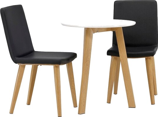 Venture Home Spisegruppe Leonora med 2 stk stoler Today Hvit Venture Home Spisegruppe Leonora med 2 stk stoler Today Hvit