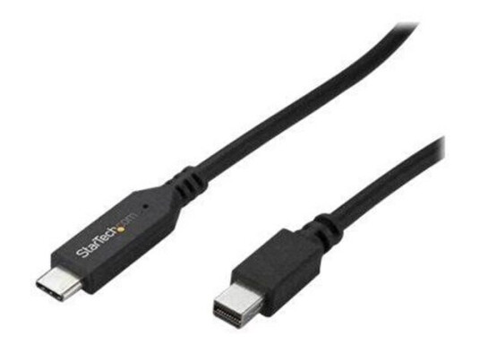 StarTech USB-C til Mini DisplayPort Kabel 1m 4K 60Hz Svart