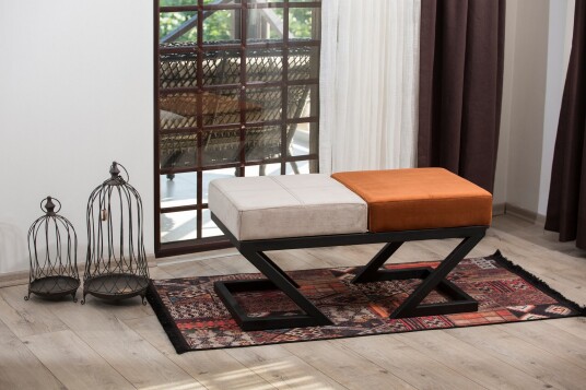 Bosona Krakk 90 cm Beige/Oransje