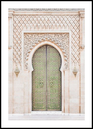 Moroccan Door Plakat Plakat / 21x30cm