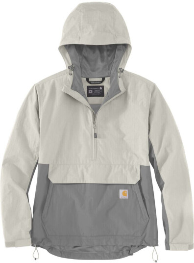 Carhartt Rain Defender Loose Fit Lightweight Packable Damejakke S Grå