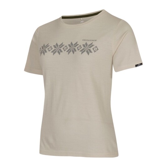 Gridarmor Larsnes Merino T-shirt Wmn Rainy Day XS