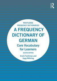 A Frequency Dictionary Of German Av Erwin Tschirner, Jupp Moehring