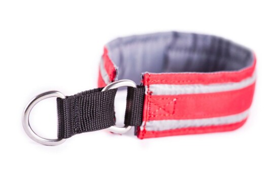 Non-Stop Dogwear Halfchoke Red 60 cm