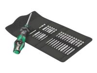 Wera Kraftform Kompakt Turbo 19 Deler Bitsskrutrekkersett med Bærepung Wera Kraftform Kompakt Turbo 19 Deler Bitsskrutrekkersett med Bærepung