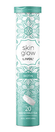 Livol Brusetablet Skin Glow M. Æble Og Mint 1 Stk Livol Brusetablet Skin Glow M. Æble Og Mint 1 Stk