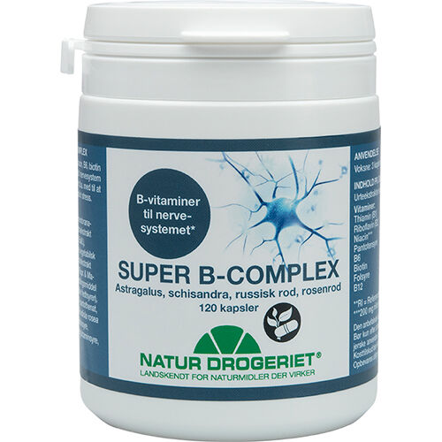 Natur Drogeriet Super B-Complex 120 Kapslar