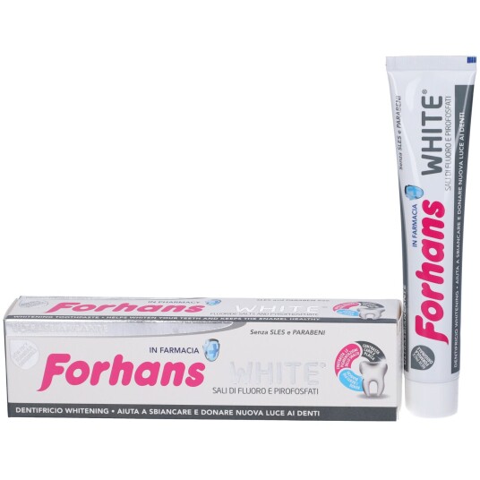Tannbleking Tannkrem FORHANS White 75 ml. Tannbleking Tannkrem FORHANS White 75 ml.