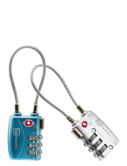 Go Travel Tsa Combi Cable Padlocks Sølv One Size