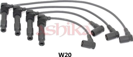 Tennplugg kabelsett ASHIKA 132-0W-W20 Tennplugg kabelsett ASHIKA 132-0W-W20