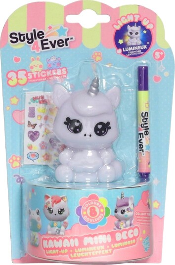 Style 4 Ever Gjør det selv Lampe   Kawaii Mini Dekorasjon   Enhj   Style 4 Ever   OneSize   Lampe