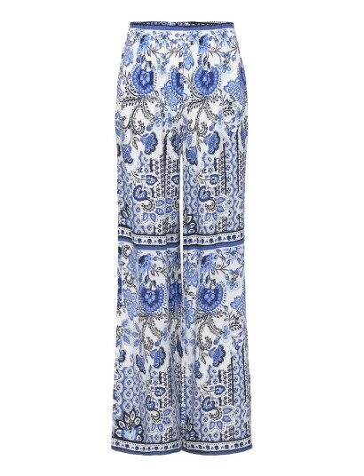 Rosemunde Kids Rkelif Mw Wide Trousers Blue 152