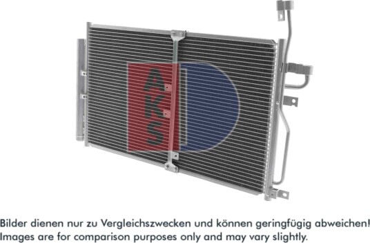 Kondensator, klimaanlegg AKS DASIS 152034N