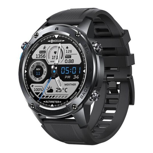 Zeblaze Stratos 2 Ultra Svart