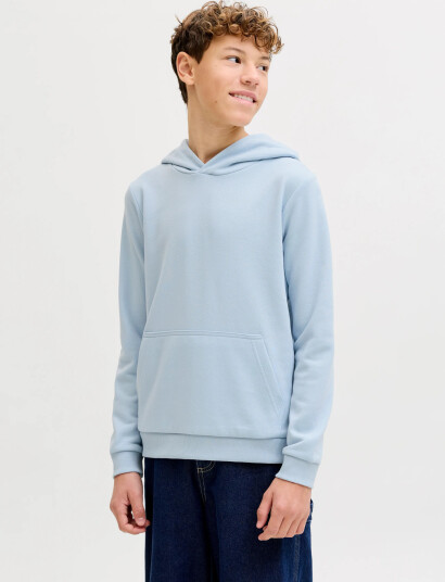 Jack & Jones Jjebradley Sweat Hood Noos Jnr Blue 152