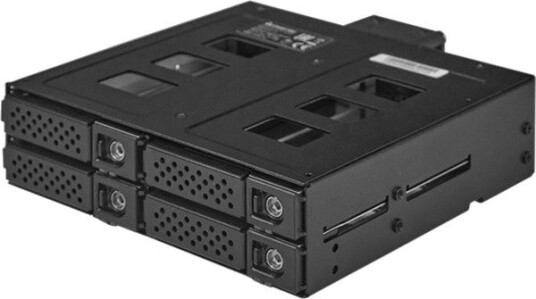 Chieftec CBP-425 kabinett for 4x 2.5" HDD/SSD SATA 6Gb/s SAS 12Gb/s Sort