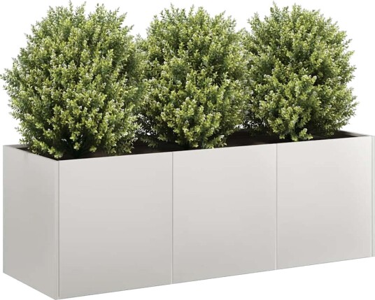 vidaXL Plantekasse 120x40x40 cm rustfritt stål vidaXL Plantekasse 120x40x40 cm rustfritt stål